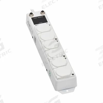 EATON TRIPP LITE Outlet Strip: 6 Outlets, 7 ft Cord Lg, 15 A Current, UL 1363A, White, 5-15P - Healthcare Power Strips