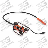 VIBCO Electric Vibrator: 2 1/2 hp, 14 ft Shaft Lg, 1 3/4 in Head Dia, 18 in Radius of Vibration (MPN ACE14-1-3/4). Key specifications — attr125549: VIBCO; attr125578: 115V AC.