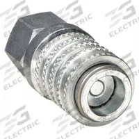 ENERPAC Hydraulic Quick Connect Hose Coupling: 1/4 in Coupling Size, Steel, 3.02 lpm Max. Flow Rate (MPN AR650). Key specifications — Brand: ENERPAC; Body Material: Steel; Thread Size: 1/4"-18.