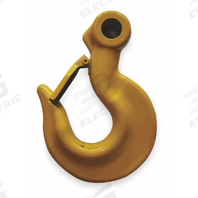 HARRINGTON Top Hook Assembly: Electric Chain Hoists, 6,000 lb Compatible Load Capacity - Top Hooks for Hoists