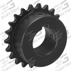 TRITAN Roller Chain Sprocket: 25, For 1/4 in Chain Pitch, 3/4 in Bore Dia, 22 Teeth, Steel (MPN 25BS22H X 3/4). Key specifications — Brand: TRITAN.
