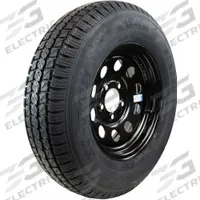 HI-RUN Tires and Wheels: Street Tire and Wheel Assembly, ST205/75D14 Tire Size, ST Trailer Tire (MPN ASB1210). Key specifications — Tire Type: ST Trailer Tire; Tire Size: ST205/75D14; Product Type: Street Tire and Wheel Assembly; Brand: HI-RUN.