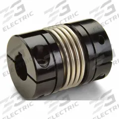 RULAND MANUFACTURING Bellows Coupling: 1 1/2 in Bore Dia 1, 1 1/4 in Bore Dia 2, Aluminum, Clamp On (MPN BCK50-24-20-A). Key specifications — attr666189: Yes; attr666180: Stainless Steel; attr85397: RULAND MANUFACTURING; attr666234: Inch; attr923681: Different Bore Dimensions.