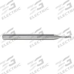 APPROVED VENDOR Ball End Mill: Carbide, 2 Flute, 1/16" Mill Dia, 1/2" LOC, 2-1/2" OAL (MPN 251-001120)