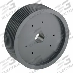 APPROVED VENDOR V-Belt Pulley: C240, 8 Groove, 24.4 in OD, Bushed Bore, J, For C/CX Belt Section (MPN 8C240J). Key specifications — Pulley Industry Number: C240; Pitch Diameter: 24 in (C); For Belt Section (broad, with similar types): C or CX.
