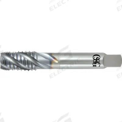 OSG Pipe Tap: 1/8"-27 NPTF, 3 Flute, Interrupted Thread, V Coated Cobalt (MPN 1657102008) - Interrupted-Thread Spiral-Flute Pipe Taps