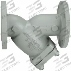 MUELLER STEAM SPECIALTY Y Strainer: 4 in, Flanged, Perforated, 0.062 in Screen Size, Carbon Steel (MPN 4 781 CS-N flanged end). Key specifications — Brand: MUELLER STEAM SPECIALTY; Seal Material: Compressed Non-Asbestos; Manufacturer Part Number: 4 781 CS-N flanged end; Screen Material: 304 Stainless Steel.