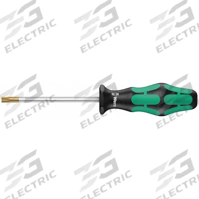 WERA General Purpose Torx Screwdriver: Kraftform, Std Lg, Torx Tip, Friction - General Purpose Torx Screwdrivers