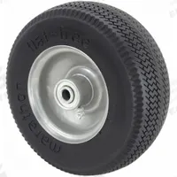 APPROVED VENDOR Flat-Free Wheel: 8 1/2 in Wheel Dia., 3 in Wheel Wd, Polyurethane, 3 in Hub Lg, Std (MPN 53CM48). Key specifications — Brand: APPROVED VENDOR; Tire Sidewall Number: 2.80/2.50-4.