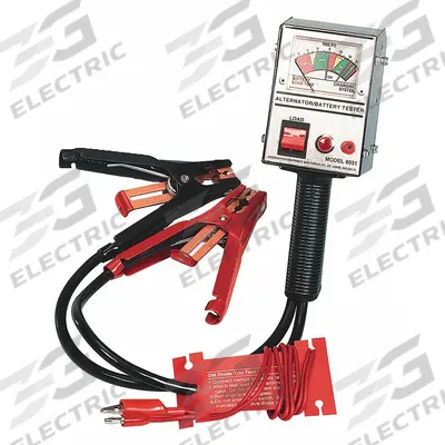ASSOCIATED EQUIP Battery Tester: Battery Load Tester, Battery Load Tester, 6 in Overall Wd - Analog Display Battery Testers
