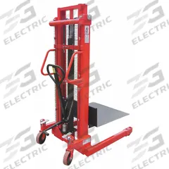 DAYTON Platform Lift Truck: 2,000 lb, 6 in to 98 in, Steel, 30 in L x 32 in W Platform, Foot Pump (MPN 4VME6). Key specifications — attr1357334: DAYTON; attr1357306: (2) Axle-Mounted.