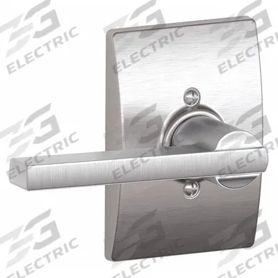 SCHLAGE Door Lockset: Passage Lever Locksets, Chrome