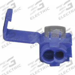 3M Insulation Displacement Connector: 2 Ports, Blue, 18 AWG – 16 AWG Run Size Range, 1,000 V, 100 (MPN 560B BOX). Key specifications — attr1308123: 3M; attr1351571: No.