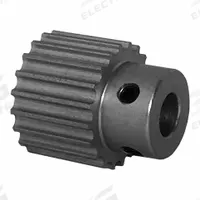 DAYTON Timing Pulley: Curvilinear, Fixed, For 9 mm Belt Wd, 20 Teeth, 3 mm Pitch, Aluminum (MPN 20-3M09M6A6). Key specifications — Brand: DAYTON; Finish: Clear Anodized; For Belt Series: Powerhouse®.