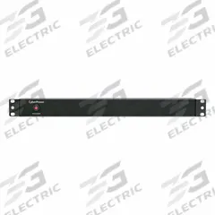 CYBER POWER Power Distribution Unit: Single-Phase, 120V AC, 8 Outlets, (8) NEMA 5-15R, 0_1 RU (MPN PDU15B8R). Key specifications — Plug Type: NEMA 5-15P; Brand: CYBER POWER; Phase: Single-Phase; Maximum Input Voltage: 120V AC; Receptacle Type: (8) NEMA 5-15R; Mounting Location: Horizontal Rack; Facing: Rear.