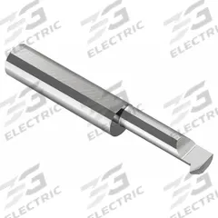 MICRO 100 Threading Tool: 1/4 in Shank Dia., Bright (Uncoated), Carbide, Right Hand (MPN ITL-180500)