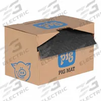 PIG Sorbent Roll: 80 ft Lg, 16 in Wd, Black/Gray, Polypropylene, 80 ft Roll Lg, 16 in Roll Wd (MPN MAT2901). Key specifications — Brand: PIG; Material: Polypropylene.