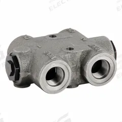PARKER GRESEN Hydraulic Check Valve: 3,000 psi, 25 gpm, #10, SAE O-Ring Boss (MPN LO-10-D). Key specifications — Body Material: Cast Iron; Outlet Connection Type: SAE O-Ring Boss; Brand: PARKER GRESEN; Inlet Connection Type: SAE O-Ring Boss.