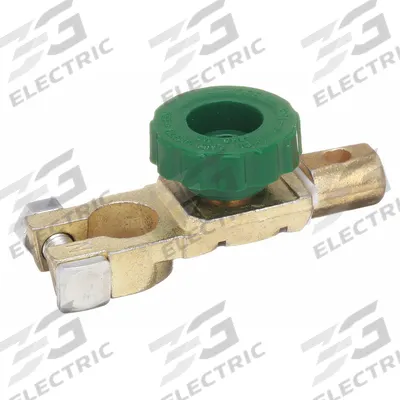 BATTERY DOCTOR Battery Disconnect Switch: Top Post Rotary, Top Post, Negative, 12V, 500 A - Battery Disconnect Switches