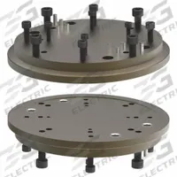 DE-STA-CO Base Plate: CB-200-B01, 8.79 in Dia. x 8 in Ht., Aluminum. Key specifications — attr977817: CB-200; attr950665: DE-STA-CO; attr977810: Aluminum.
