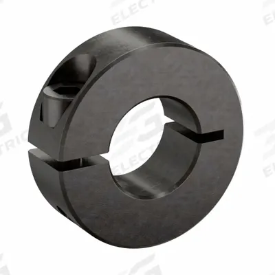RULAND MANUFACTURING Shaft Collar: 1-Piece, Inch, Round, Clamp-On, 5/8 in Bore Dia - Steel Shaft Collars