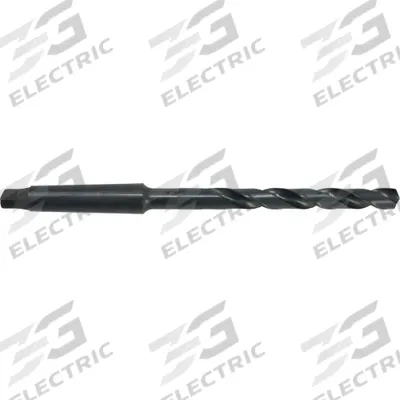 CLE-LINE Taper Shank Drill Bit: 1-17/64", 118° Point, Black Oxide HSS - High-Speed Steel Taper-Shank Drill Bits