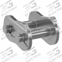 TSUBAKI Attachment Link: For Stainless Steel Roller Chains, D-1, 60, Single Strand, Plain, 5 PK (MPN 60ASD1CL). Key specifications — attr305132: Attachment; attr305112: TSUBAKI.