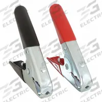 WESTWARD Battery Booster Clamp: Parrot, Clamp, 500 A Max Current, 12V/24V, Steel, 1 to 4 AWG, Vinyl (MPN 23PC39). Key specifications — Jaw Type: Parrot; Connection Type: Clamp; Maximum Voltage: 12V; Contact Material: Steel; Gauge: 1 to 4 AWG; Insulation Material: Vinyl; Color: Red; Includes: Lead Jaw.