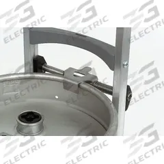 APPROVED VENDOR Keg Hook: 3 in Overall Ht, 110 lb Load Capacity, 3 in H x 11 in W x 3 in D, Aluminum (MPN 274174). Key specifications — Compatible Grainger Part Number: 15J301; Manufacturer Part Number: 274174; Accessory Type: Keg Hook; Compatible with Product Type: LiftKar Powered Hand Trucks.