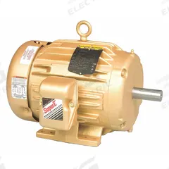 BALDOR General Purpose Motor: Rigid Base Mount, Totally Enclosed Fan Cooled, 25 hp, 230V AC/460V AC (MPN EM4111T). Key specifications — Brand: BALDOR; Nameplate Voltage @ 60 Hz: 460V AC; Full Load Current @ 60 Hz: 64.0/32.0/7.0 A; Nameplate RPM @ 60 Hz: 1,770 RPM; Motor Enclosure: TEFC.