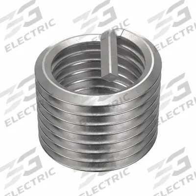 APPROVED VENDOR Helical Insert: Tanged Tang Style, Free-Running, 1 1/4"-7 Thread Size, Plain - Free-Running Tanged Helical Inserts