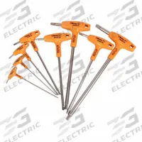 BETA Hex Key Set: 6 - 10 Pieces, INOX, T, Metric, Std End, Long, 8 Pieces, Box, Satin, 2 Tips (MPN 96TINOX/S8). Key specifications — attr1205554: BETA; attr1205568: Satin; attr1293176: 6 - 10 Pieces.