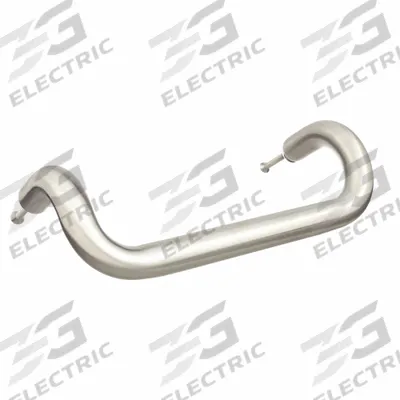 ROCKWOOD Pull Handle: 1 in Wd, 11 in Ht - Offset Door Pulls
