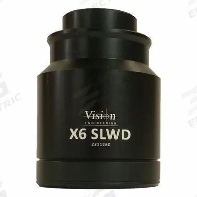 VISION ENGINEERING Mantos PIXO/ERGO SLWD 6X Objective Lens: 6X SLWD PIXO/ERGO Objective - Microscope Lenses