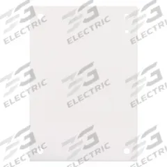 HOFFMAN Interior Panel: Back Panel Panel, 13 in Overall Ht, 9 in Overall Wd, Steel, Powder Coated (MPN A16P12). Key specifications — Panel Style: Back Panel; Brand: HOFFMAN; Finish: Powder Coated; Manufacturer Part Number: A16P12; Material: Steel.