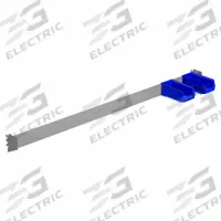 TENNSCO Holder: 4 3/16 in Overall Ht, 57 in Overall Wd, 3 7/8 in Overall Dp, Medium Gray, Steel (MPN TWBR-60-MGY). Key specifications — Includes Mounting Hardware: Yes; Color: Gray.