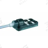 MURRELEKTRONIK Distribution Box: EXACT12, 4 Ports, 4 Pole M12 Female, 3 m Cable Lg, Gray PUR/PVC (MPN 8000-84410-3330300). Key specifications — IP Rating: IP67; Features: Plastic Housings.