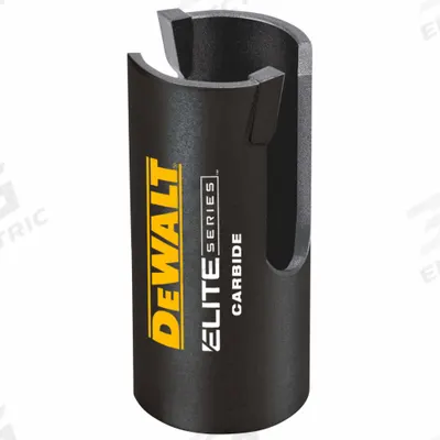 DEWALT Hole Saw: 1 3/8 in Saw Dia., 2 7/16 in Max. Cutting Dp, 5/8"-18 Thread Size - Wood-Cutting Hole Cutters without Arbor