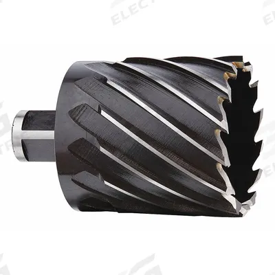 MILWAUKEE Annular Cutter: 2 3/16 in Cutter Dia, 2 in Max Cutting Dp, Black Oxide - High-Speed Steel Annular Cutters for General Cutting