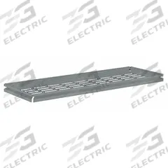 TENNSCO Shelf: 48 in x 15 in, 850 lb Load Capacity, Steel, 5 ga Decking, Gray, Shelf (MPN ZBES-4815W). Key specifications — Decking Material: Steel; Includes: (4) Beams; Decking Finish: Zinc Plated; Shelf Configuration: Single Straight; Color: Gray; Frame Material: Steel; Brand: TENNSCO; Frame Finish: Zinc Plated.