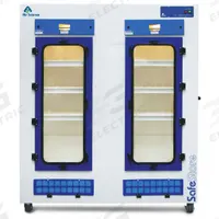 AIR SCIENCE Filtering Storage Cabinet: SafeSTORE Vented Chemical Storage Cabinets, 24 in Overall Dp (MPN 64T-A). Key specifications — Assembly: Fully Assembled; Brand: AIR SCIENCE; Base/Stand Included: No (Not Required); Blower Included: Yes; Work Surface Included: No (Not Required).