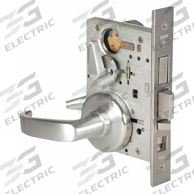 BEST Door Lockset: Office Lever Locksets, Chrome, ADA Compliant