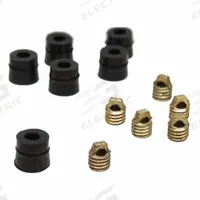 PRO-SET Hose Gasket: Neoprene (MPN HXGD). Key specifications — Includes: (10) Core Depressors; Product Type: Hose Gasket; Brand: PRO-SET; Body Material: Neoprene; Manufacturer Part Number: HXGD; For Use With: Charging Hoses.