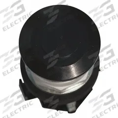 EATON Mushroom Head Push Button: Non-Illuminated, Mushroom Head Profile, Metallic, 30 mm, 1NO/1NC (MPN HT8CBHAB). Key specifications — Brand: EATON; Action: Maintained; Series: HT800; Push Button Material Type: Metallic.
