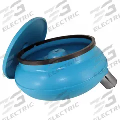 RAYTECH Bowl and Lid With Dischage Port: 21 in Bowl Dia, 10 in Bowl Ht, 7 in Bowl Wd to Shaft (MPN 23-047). Key specifications — Manufacturer Part Number: 23-047; Brand: RAYTECH; Compatible with Manufacturer Model Number: 23-038.