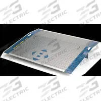 BLUFF Dock Plate: 5,900 lb Load Capacity, 48 in Overall Lg, 60 in Overall Wd, Diamond Treadplate (MPN B6048). Key specifications — attr1052390: Aluminum; attr1058377: BLUFF.