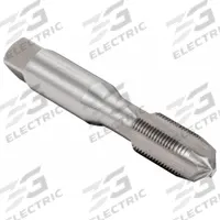 CLEVELAND Straight Flute Tap: 1/2"-20 UNF, H3 / 2B, 4 Flute, Plug Chamfer, LH, High Speed Steel (MPN C60812)