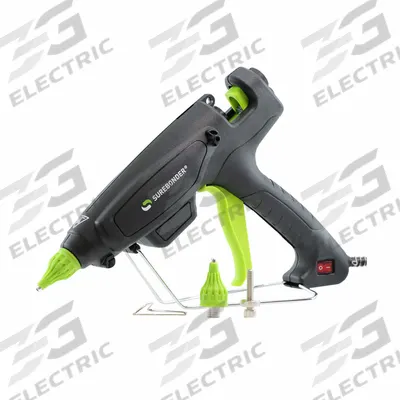 SUREBONDER Glue Gun: PRO2-180, Corded, 2.5 lb/hr, Finger Trigger Actuator, Manual Feed - Corded Hot Melt Applicator Guns