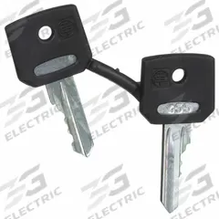 SCHNEIDER ELECTRIC Selector Switch Key: 455 Key Code, Series XB4/XB5 (MPN ZBG455). Key specifications — Compatible Product Type: Key Release Operators; Manufacturer Part Number: ZBG455; Brand: SCHNEIDER; Includes: (2) Keys; Key Code: 455.