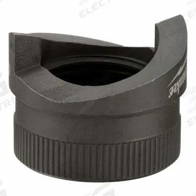 MILWAUKEE Knockout Punch: 12 ga Sheet Metal Capacity (Steel), 1 in Nominal Size, Round - Milwaukee Knockout Punches & Dies